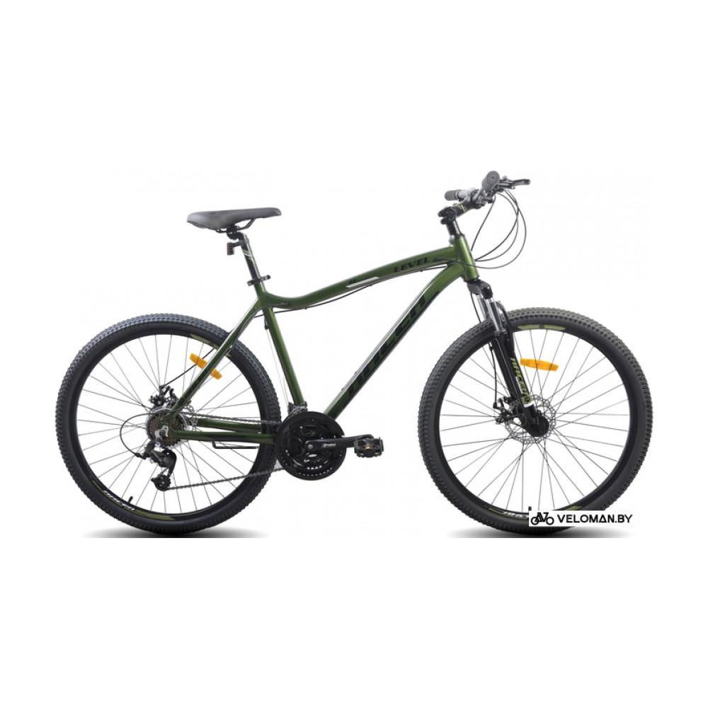 Велосипед горный Racer Level 27.5 2022 (зеленый)