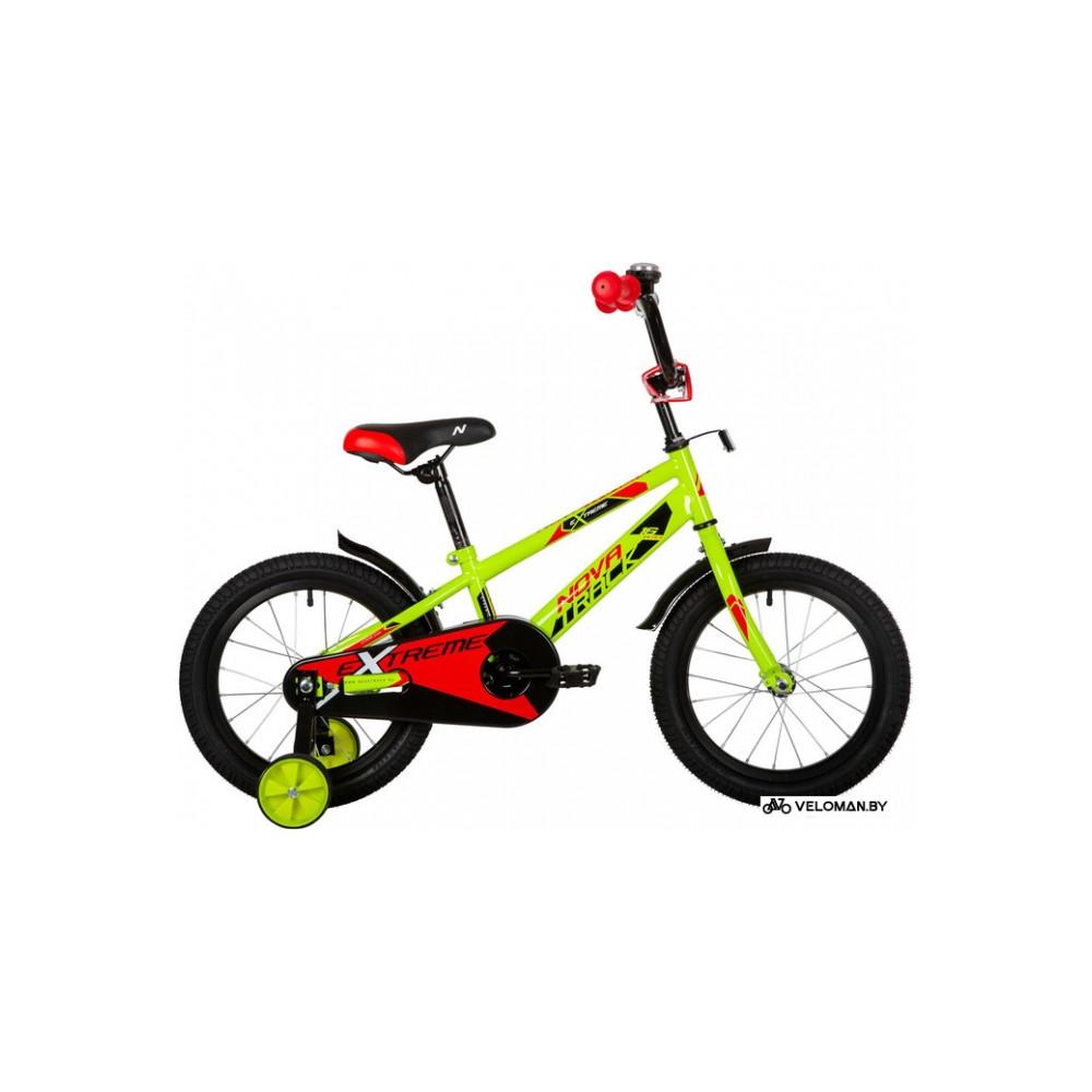 Детский велосипед Novatrack Extreme 16 2021 163EXTREME.GN21 (зеленый)