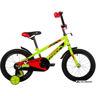 Детский велосипед Novatrack Extreme 16 2021 163EXTREME.GN21 (зеленый)