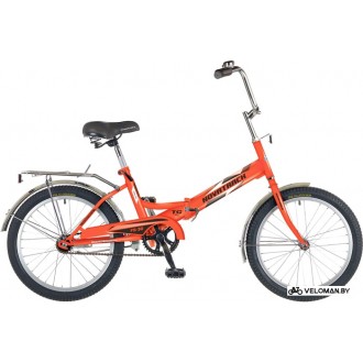 Велосипед городской Novatrack FS-30 20 (оранжевый)