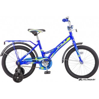 Детский велосипед Stels Talisman 18 Z010 (синий, 2019)