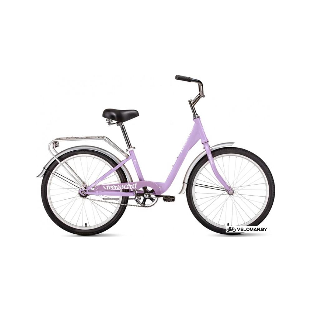 Велосипед Forward Grace 24 2021 (фиолетовый)