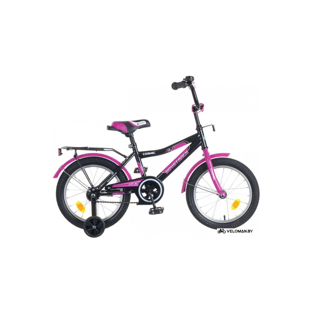 Детский велосипед Novatrack Cosmic 12 (черный)