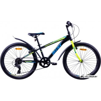 Велосипед горный AIST Rocky Junior 1.0 (черный, 2019)
