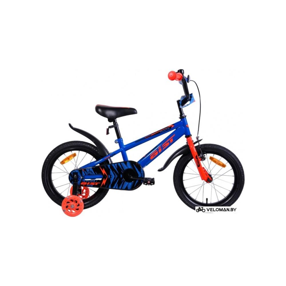 Детский велосипед AIST Pluto 14 2020 (синий/красный)