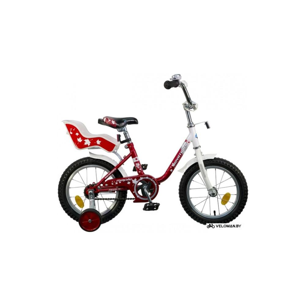 Детский велосипед Novatrack Maple 14 (красный)