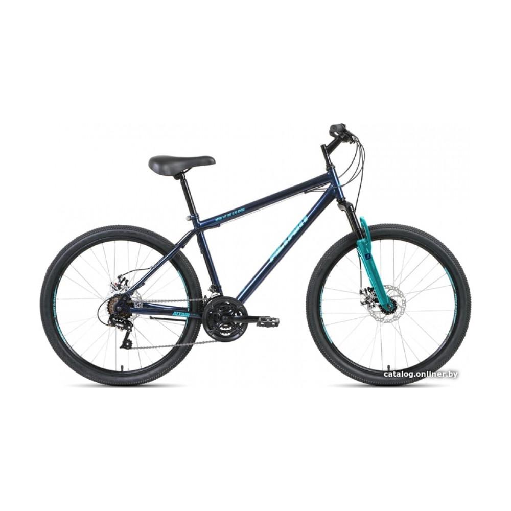 Велосипед горный Altair MTB HT 26 2.0 disc р.19 2021 (синий)