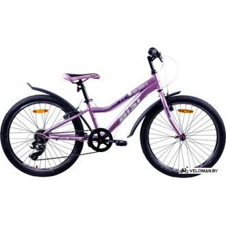 Велосипед горный AIST Rosy Junior 1.0 (сиреневый, 2019)
