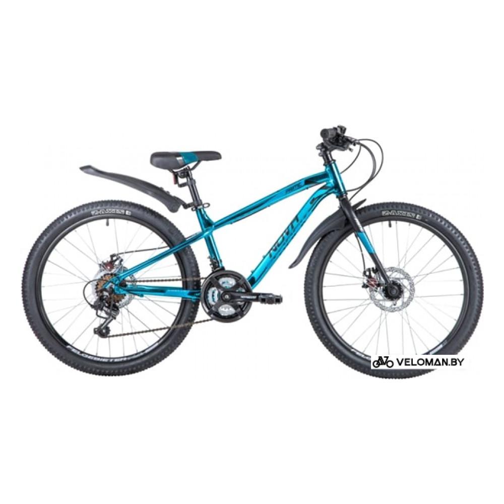 Велосипед горный Novatrack Prime D 24 р.13 2020 (синий)