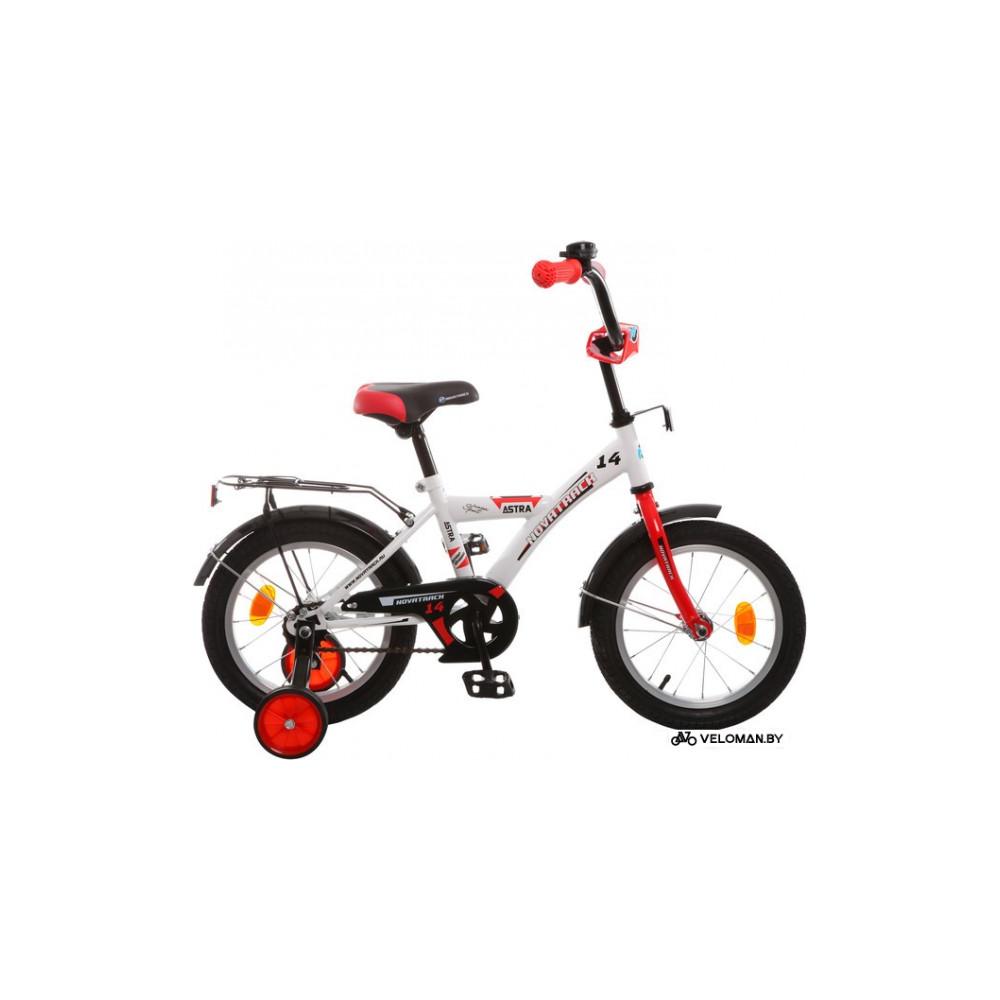 Детский велосипед Novatrack Astra 14 (белый)
