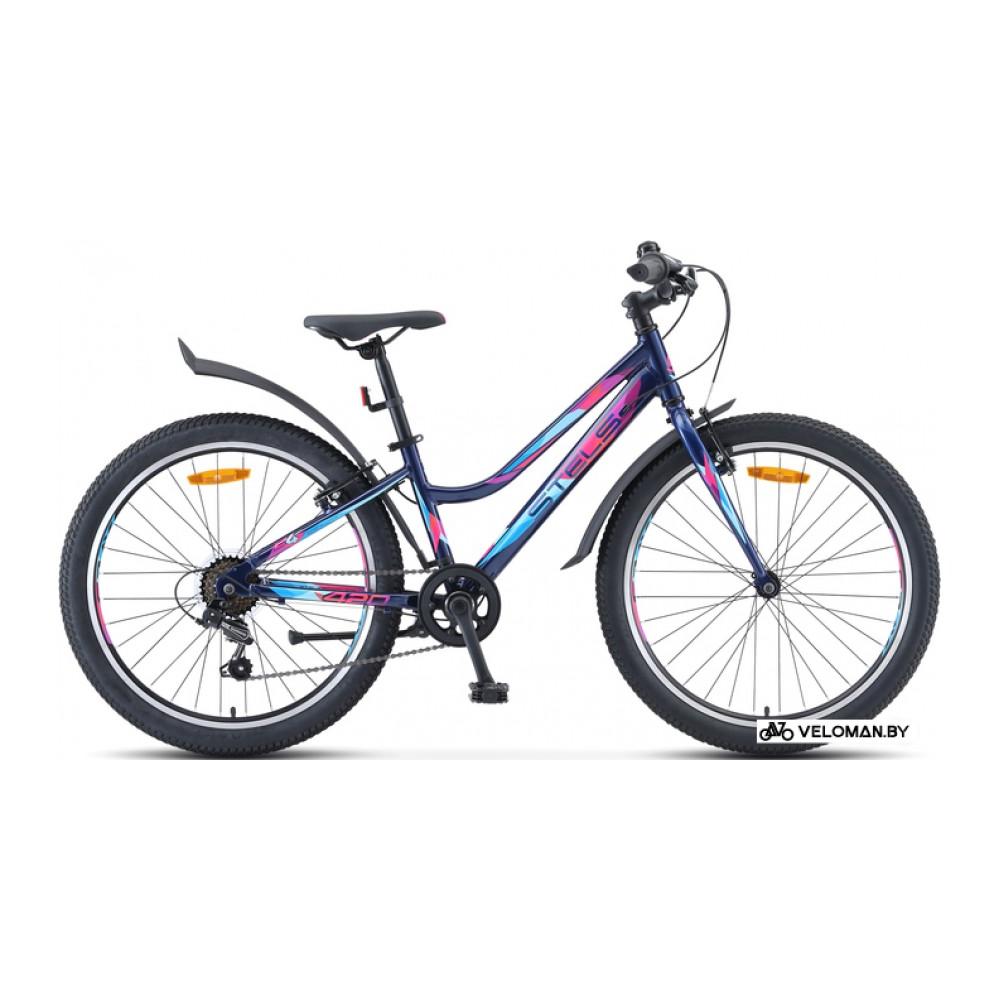 Велосипед горный Stels Navigator 420 V 24 V030 2022 (темно-синий)
