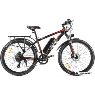 Электровелосипед горный Eltreco XT 850 New (черный/красный)