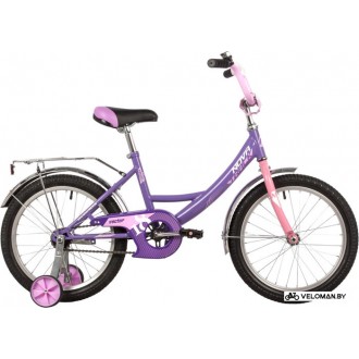 Детский велосипед Novatrack Vector 18 2022 183VECTOR.LC22 (фиолетовый)