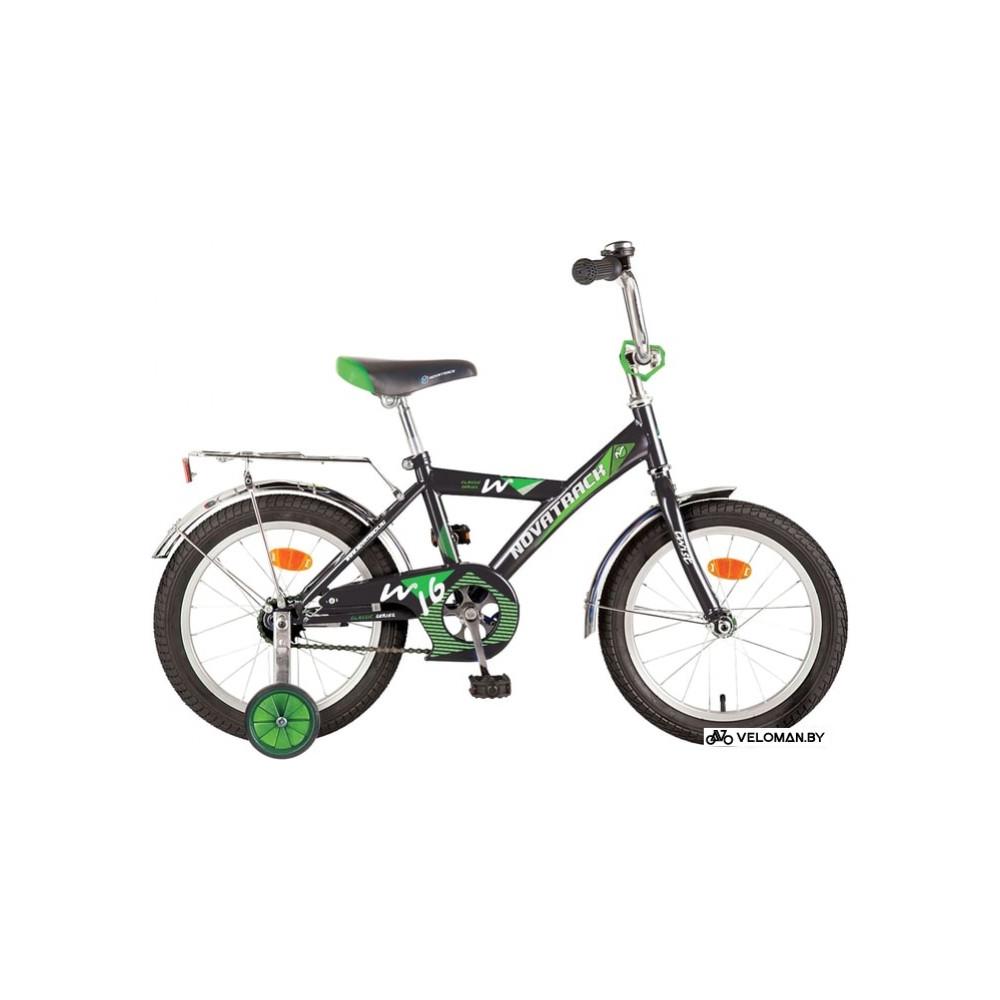 Детский велосипед Novatrack Twist 16 (черный)