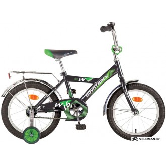 Детский велосипед Novatrack Twist 16 (черный)