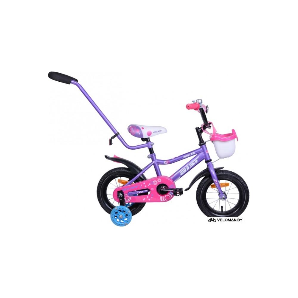 Детский велосипед AIST Wiki 12 2020 (фиолетовый)