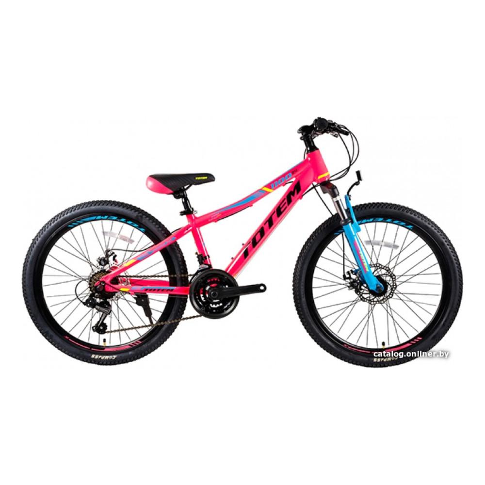 Велосипед Totem 1100D 24 2021 (розовый)