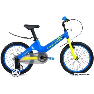 Детский велосипед Forward Cosmo 18 2021 (синий/желтый)