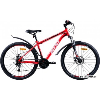 Велосипед горный AIST Quest Disc 26 р.20 2020 (красный/черный)