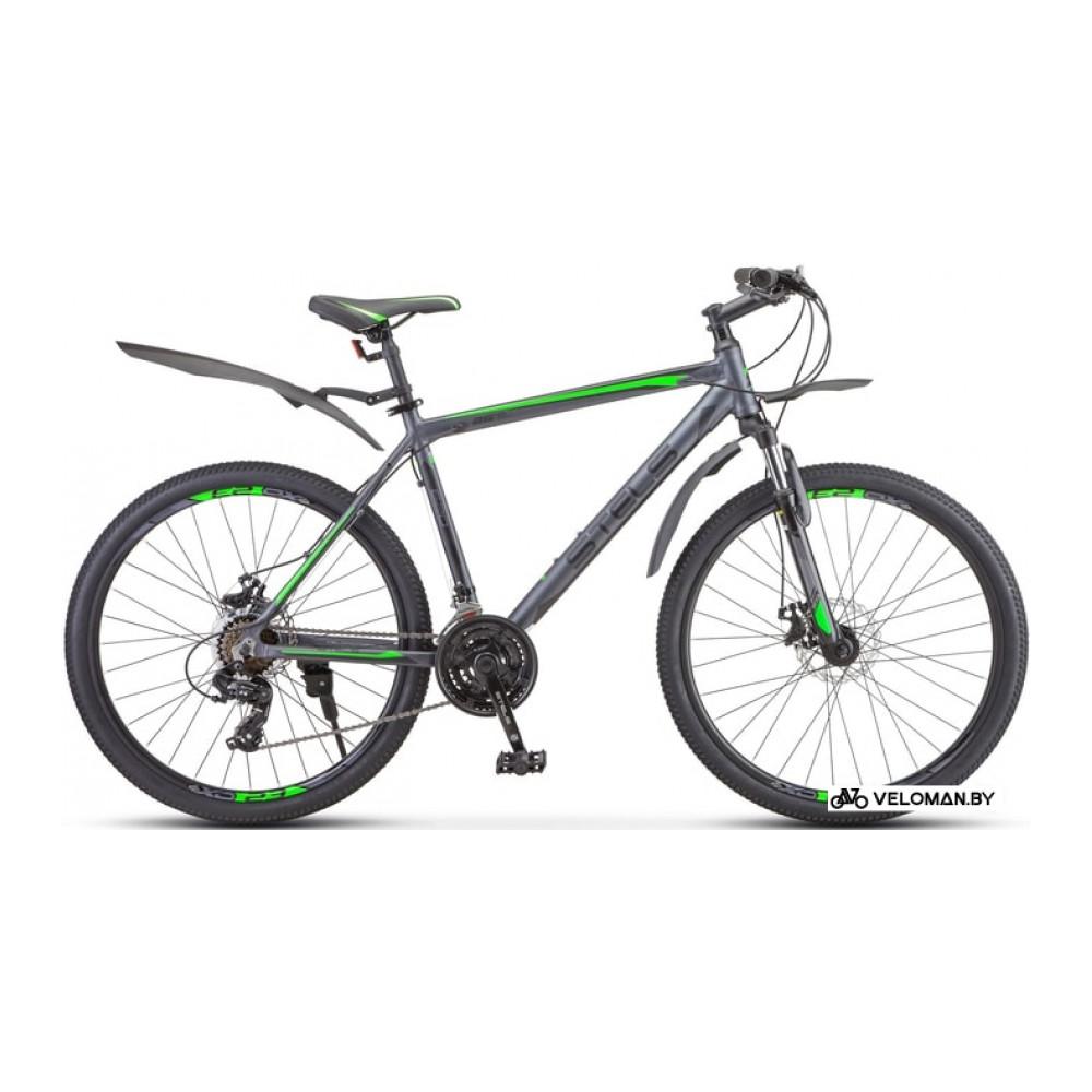 Велосипед горный Stels Navigator 620 MD 26 V010 р.17 2020 (серый)