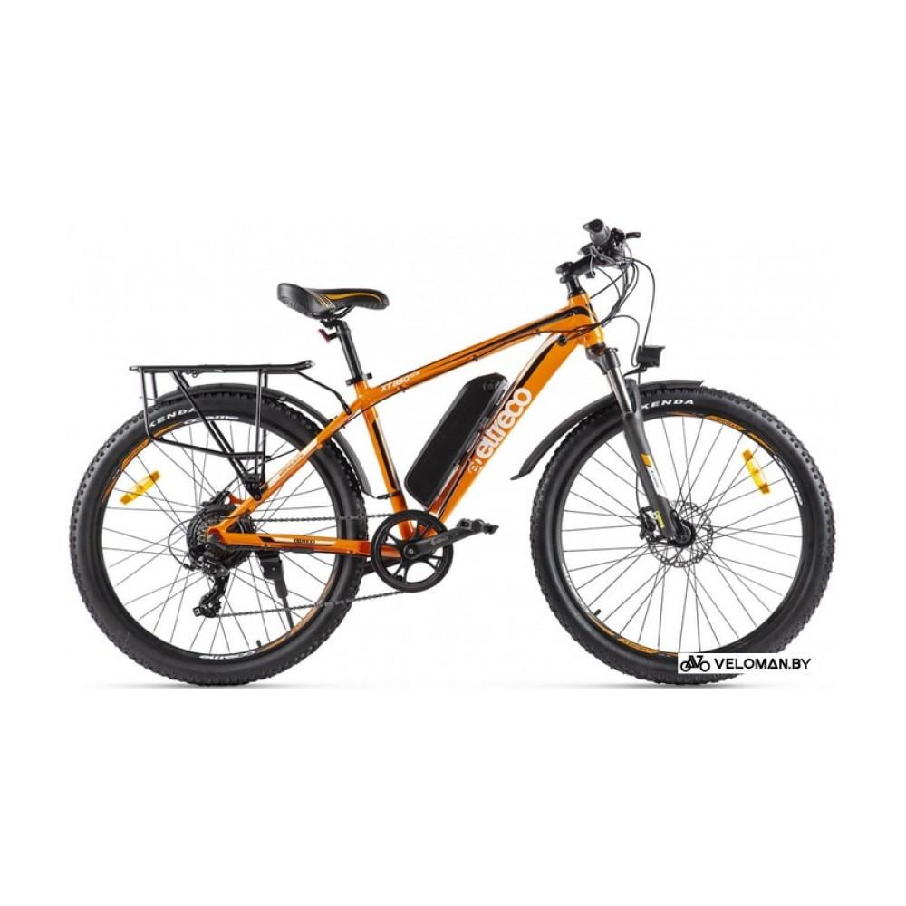 Электровелосипед горный Eltreco XT 850 New (оранжевый)