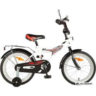 Детский велосипед Novatrack Turbo 16 2020 167TURBO.WT20 (белый/черный)
