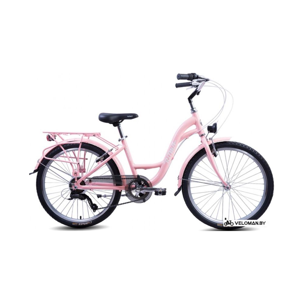 Велосипед городской Ritma Campolina 2022 (розовый)