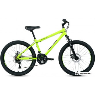 Велосипед горный Altair MTB HT 24 2.0 disc 2020 (зеленый)