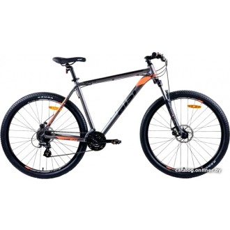 Велосипед горный AIST Slide 1.0 27.5 р.16 2021 (серый/оранжевый)