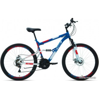 Велосипед Altair MTB FS 26 2.0 disc р.16 2021 (синий)