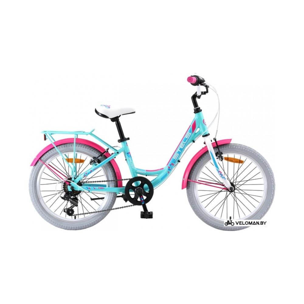 Детский велосипед Stels Pilot 260 Lady 20 V010 (бирюзовый, 2019)