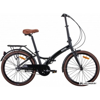 Велосипед городской Bear Bike Copenhagen 24 (черный)