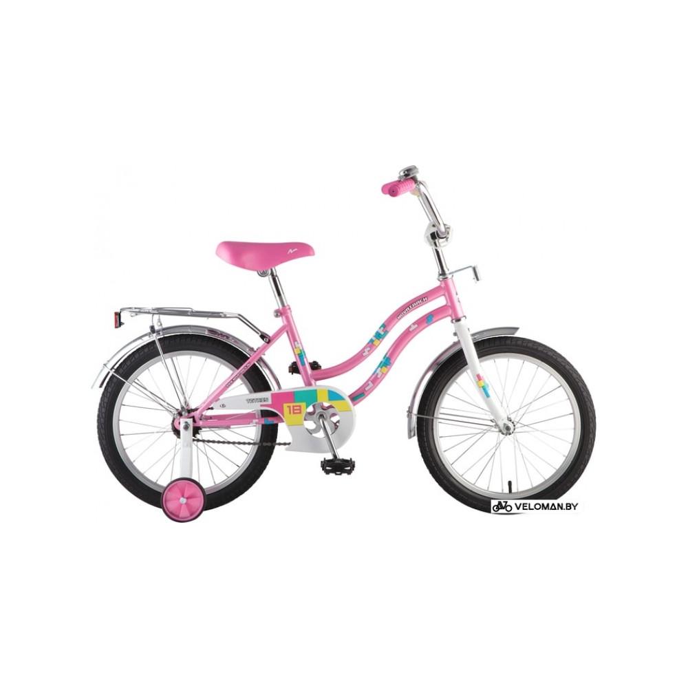 Детский велосипед Novatrack Tetris 20 (розовый)