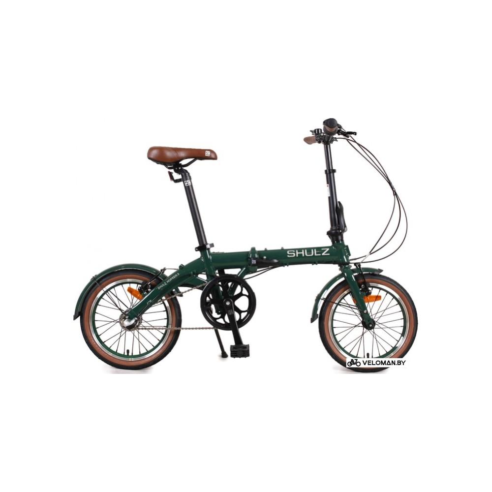 Велосипед городской Shulz Hopper 3 2023 (темно-зеленый)