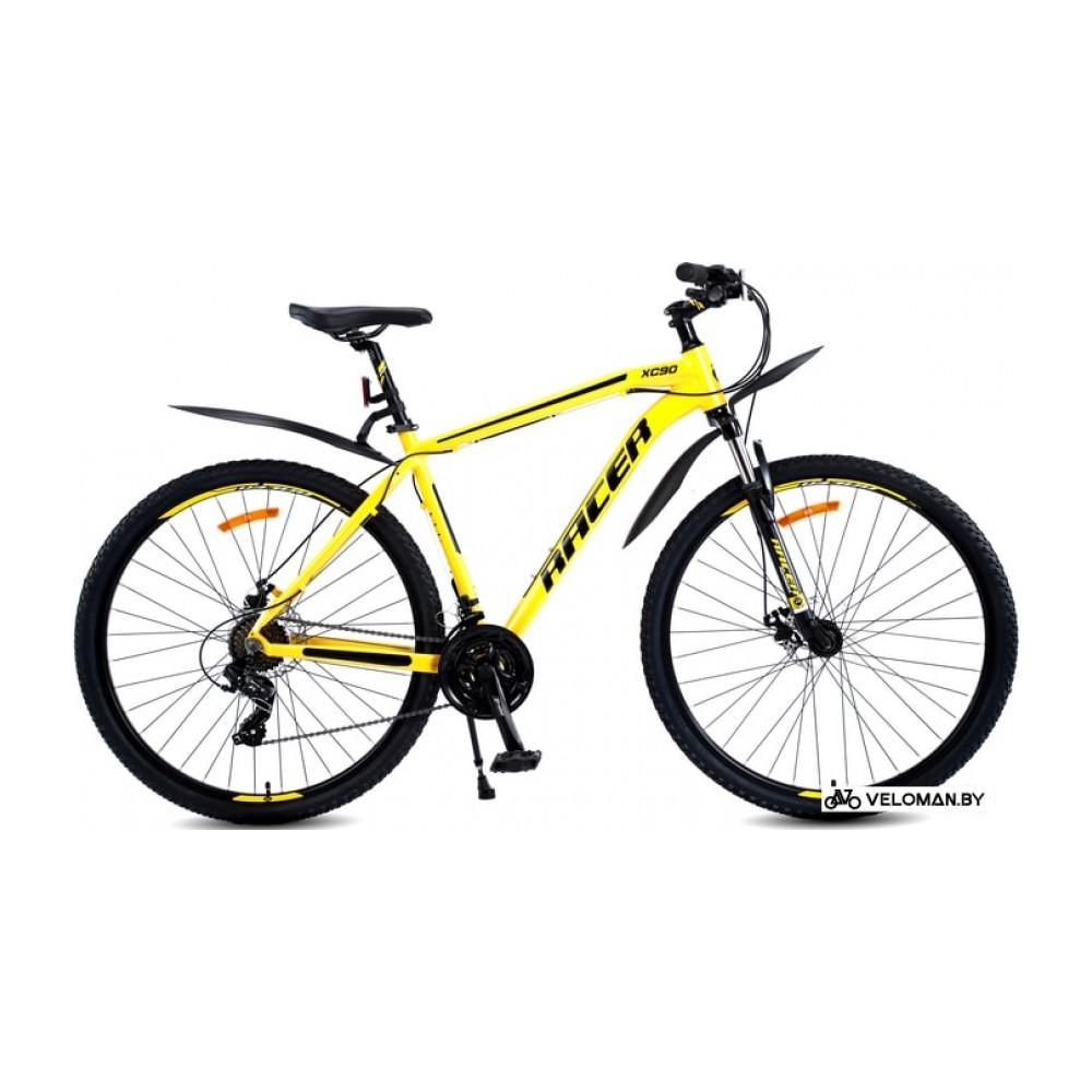 Велосипед Racer XC90 29 2021 (желтый)