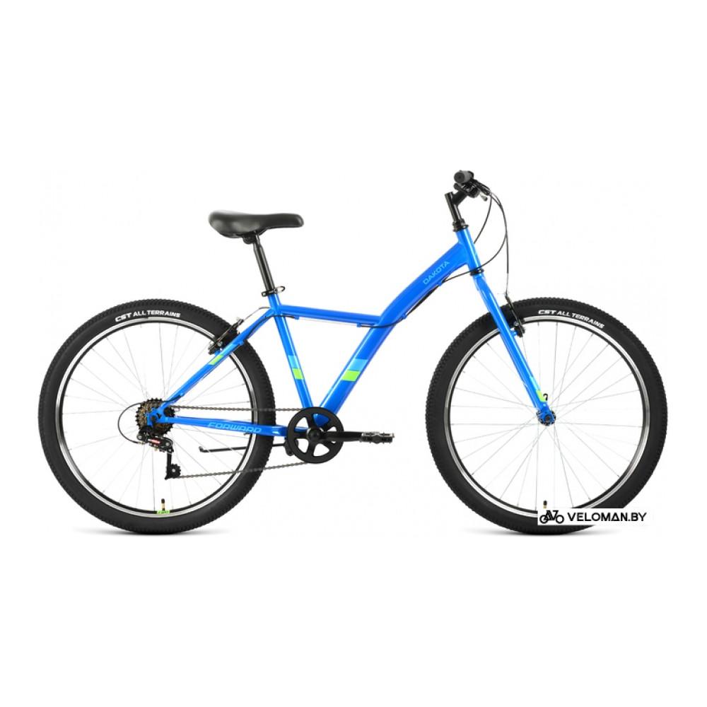 Велосипед горный Forward Dakota 26 1.0 2022 (синий)