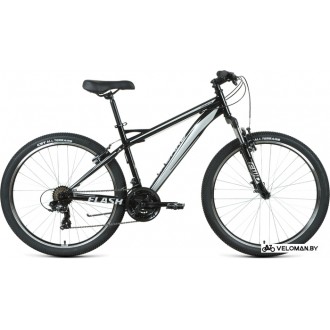Велосипед горный Forward Flash 26 1.2 S р.17 2021 (черный/серый)