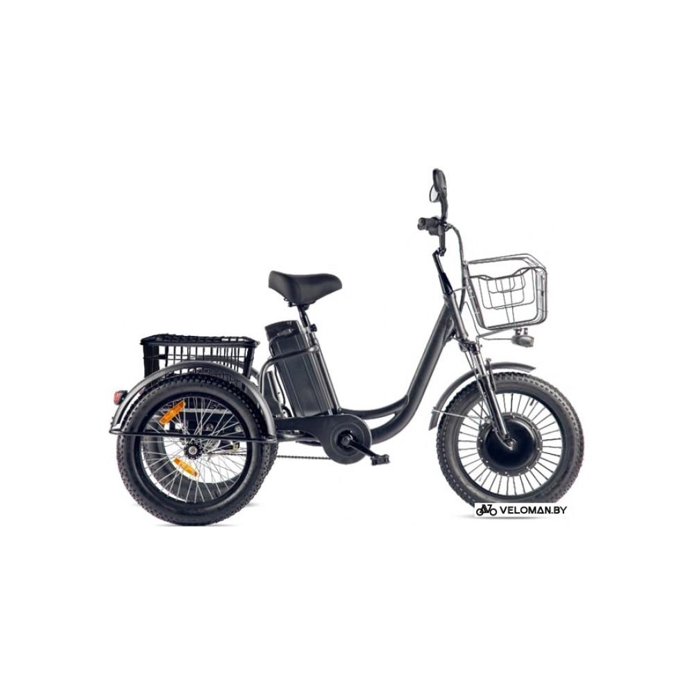 Электровелосипед городской Eltreco Porter Fat 500 (черный)