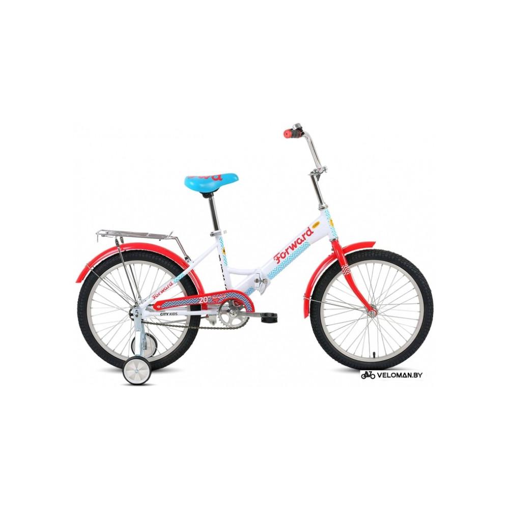 Детский велосипед Forward Timba 20 2020 (белый)