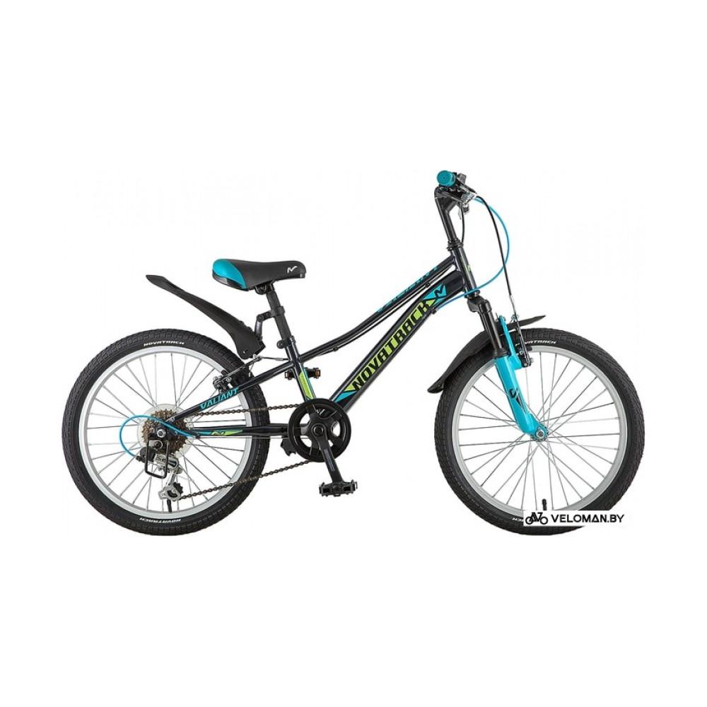 Детский велосипед Novatrack Valiant 20 (черный)