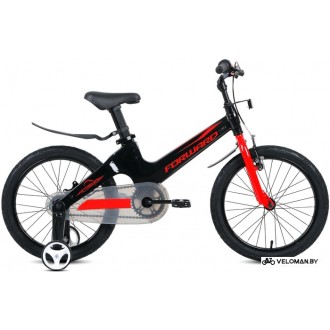 Детский велосипед Forward Cosmo 18 2021 (черный/красный)
