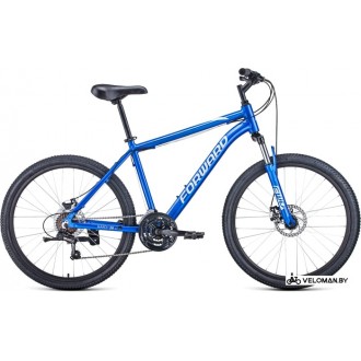 Велосипед горный Forward Hardi 26 2.1 disc р.18 2021 (синий)