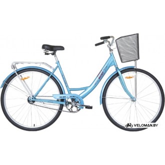 Велосипед AIST 28-245 с корзиной (голубой, 2019)