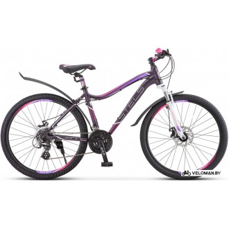 Велосипед горный Stels Miss 6100 MD 26 V030 р.17 2020 (темно-фиолетовый)