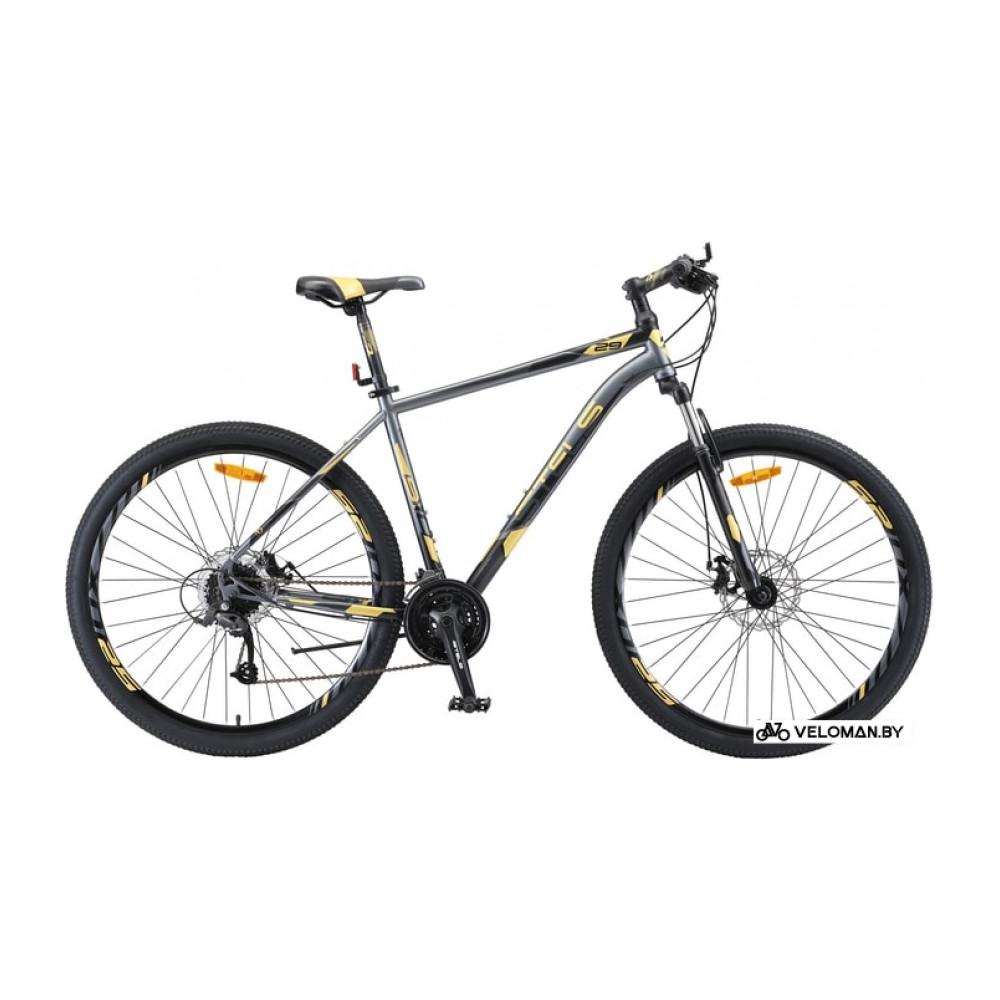 Велосипед горный Stels Navigator 910 MD 29 V010 р.18.5 2020 (черный/золотистый)