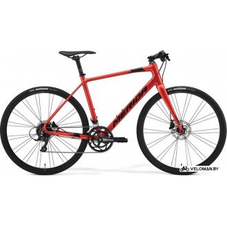 Велосипед городской Merida Speeder 200 S/M 2021 (золотистый красный)