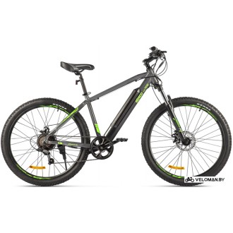 Электровелосипед горный Eltreco Ultra Trend 2022 (серый/зеленый)