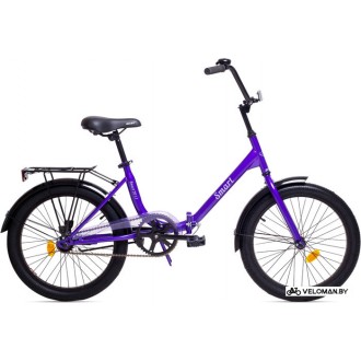 Велосипед городской AIST Smart 20 1.1 (фиолетовый, 2017)