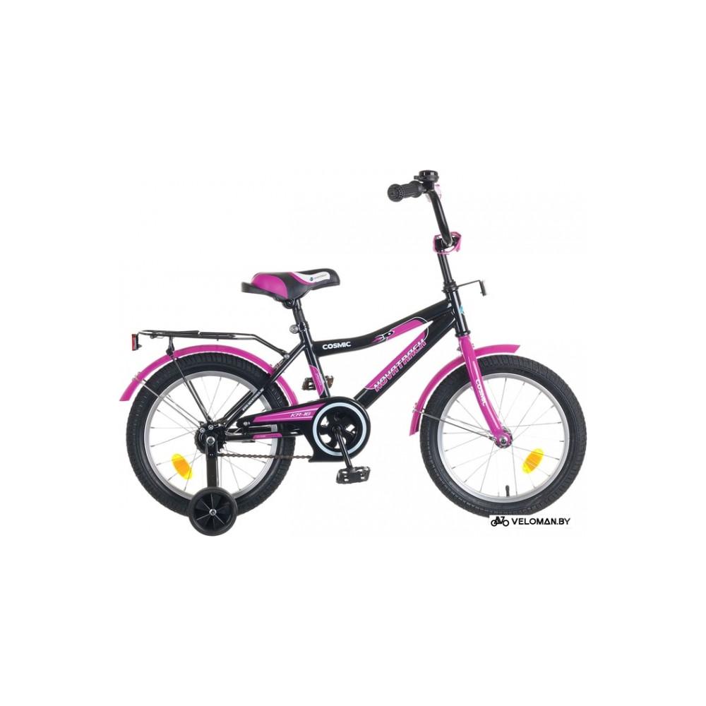 Детский велосипед Novatrack Cosmic 14 (черный)