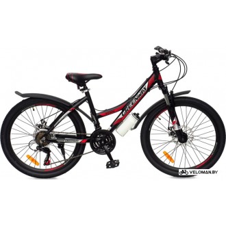 Велосипед горный Greenway 4930M 24 р.15 2021 (черный/красный)